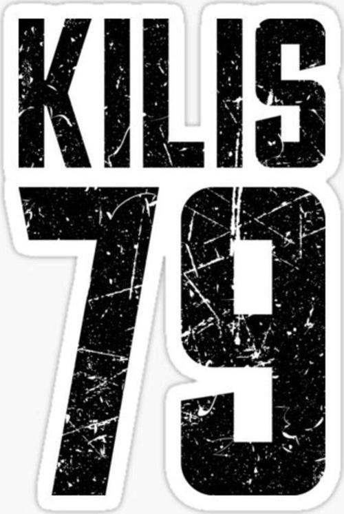 79 KİLİS Sticker Yapıştırma Oto Etiket 17cm