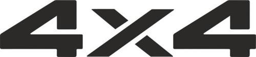 4 X 4 Off Road Araba Sticker Etiket Yapıştırma 30 Cm 2 Adet