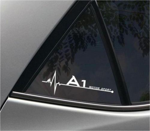 A1 Yan Cam Sticker Oto Kapı Çıkartma Tuning oto 20 cm x 7 cm yazı 20