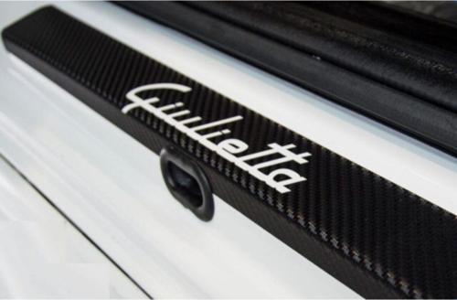 Alfa Romeo Giulietta Carbon Fiber Kapı Eşiği Yazısı Sticker