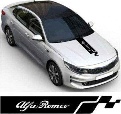 Alfa Romeo Kaput Oto Sticker Yapıştırma