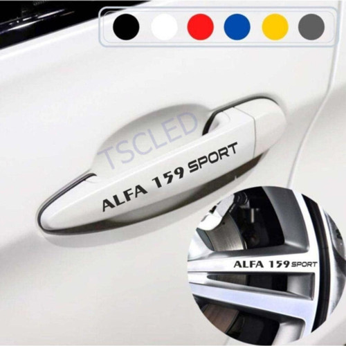 Alfaromeo 159 Yapıştırma Kapı Kolu Ve Jant Stickerı