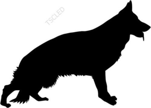 Aalman Çoban Köpeği Araba Sticker