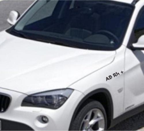 AB RH + Pozitif Araba Kan Grubu Sticker