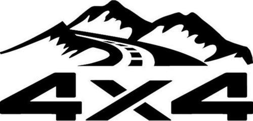4x4 Off Road Ve Dağ Sticker Etiketi 28 Cm Oto Sticker