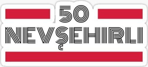 50 Nevşehirli Plaka Araba Sticker Yapıştırması