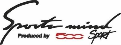 500 Sports Mind Oto Sticker 30 cm x 11 cm yazı 111