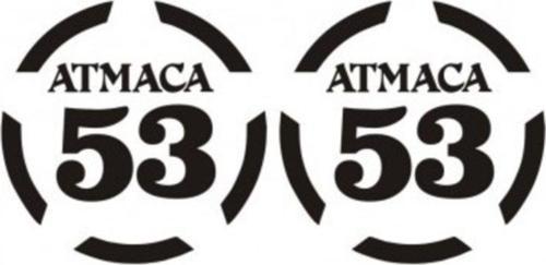 53 Rize Atmaca Sticker Araba Stickerı Yapıştırma