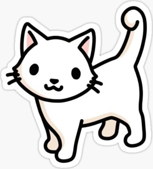 Araba Leptop Için Kedi Oto Sticker Yapıştırması Etiket 17cm Z4