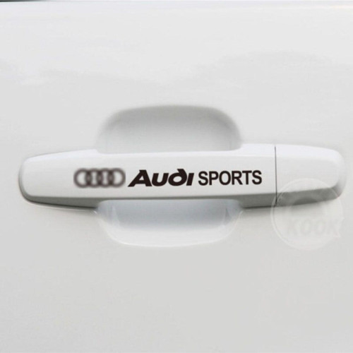 Audi 4 Araba Kapı Kolu Araç Sticker Yapıştırma 8Ad