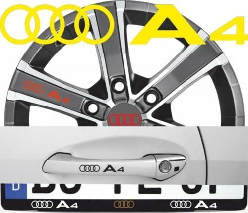Audi A4 Kapı Kolu Sticker Yapıştırma 8Adet