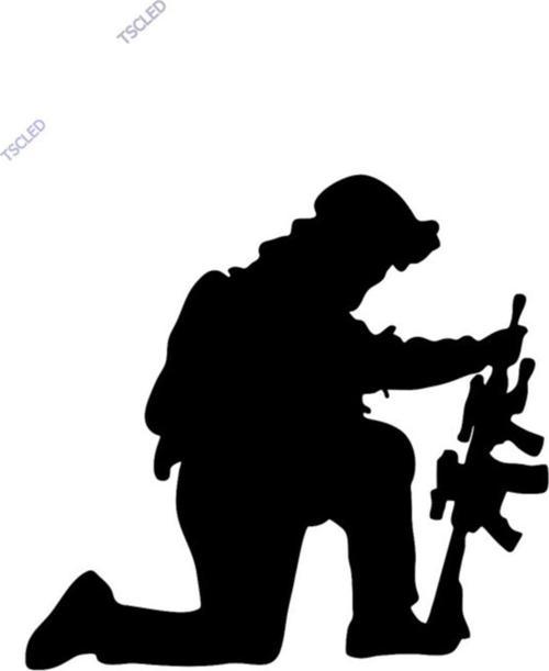 Asker Silüet Sticker 16 cm