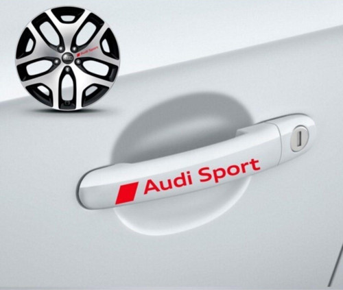 Audi Kapı 2 Kolu Sport Sticker Yapıştırma 8 Adet