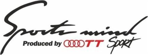 Audi TT Sports Mind Oto Sticker Araba Yapıştırma