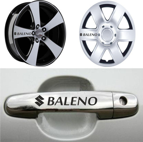 Baleno Kapı Kolu Jant Sticker (10 Adet) Etiket Yapıştırma Z21