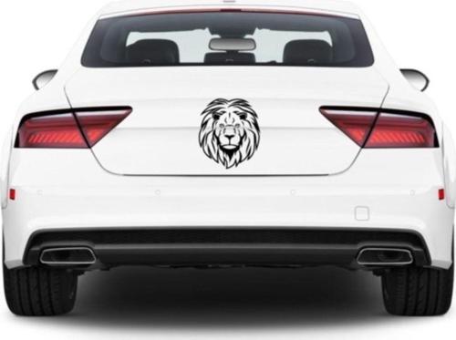 Aslan Araba Stickerı Yapıştırma Vinil Sticker