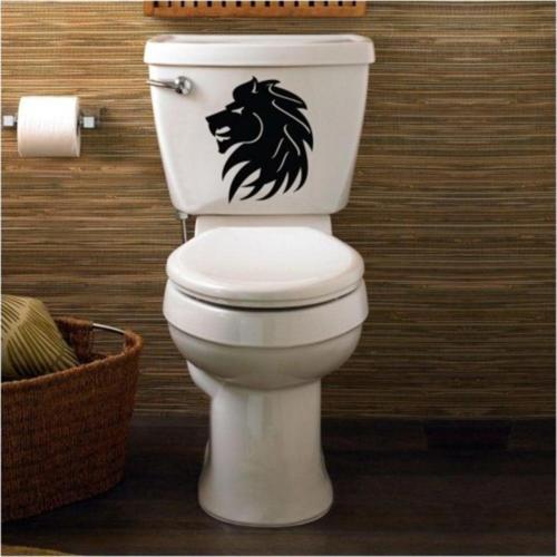 Aslan Klozet Kapak Banyo Wc Sticker Yapıştırma