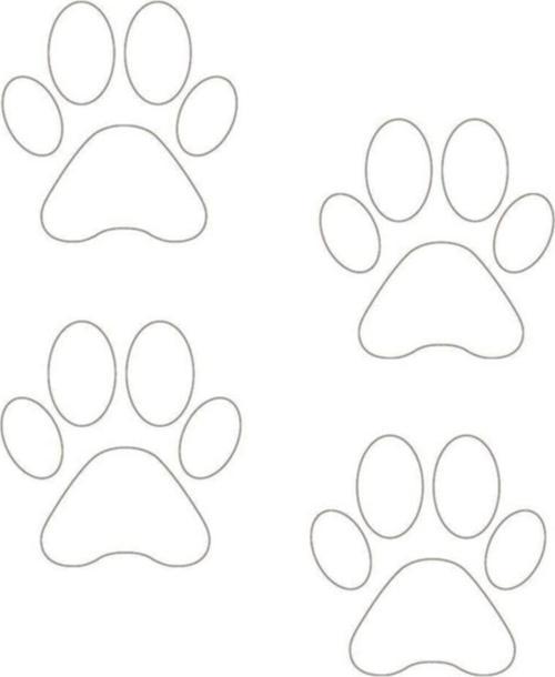 Beyaz Renk Patiler 4 Adet Sticker Yapıştırma