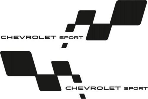 Chevrolet Sport Yan Kapı için Çamurluk Sticker 2 Adet Sağ Sol