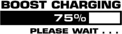 Boost Charging Turbo Şarj Araba Oto Sticker