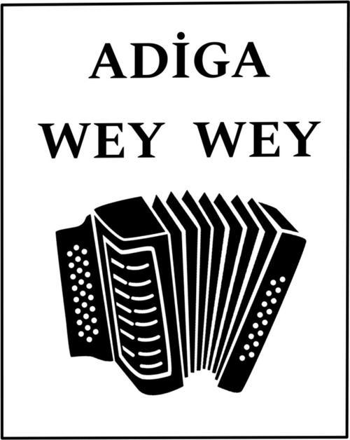 Çerkes Adige Sticker yapıştırma 19 Cm