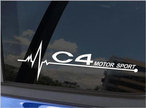 Citroen C4 Napız Kalp Kelebek Cam Için Sticker Yapıştırma
