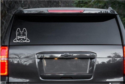 Bulldog 4 Köpek Araba Araç Depo Sticker Yapıştırma