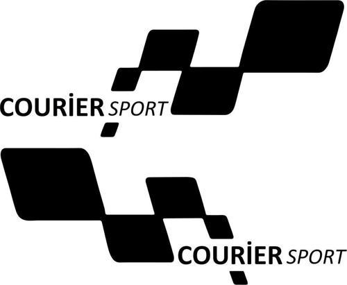 Courier ford sport Etiket Yapıştırma 30cmx11cm MMD188