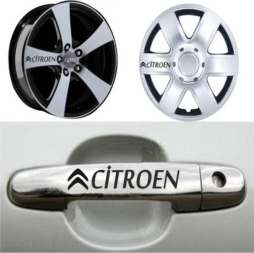 citroen Kapı Jant Sticker Yapıştırma 8Ad