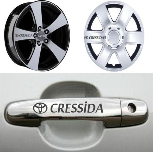 Criesida Kapı kolu Sticker Oto 10 Adet Etiket Yapıştırma Z1