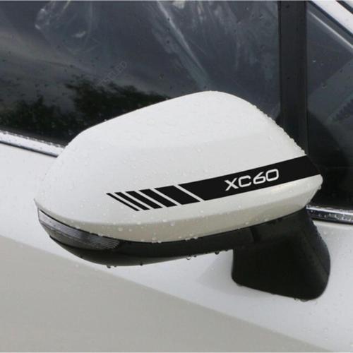 Cx60 Volvo Uyumlu   Araba Ayna Sticker Yapıştırması 15cm