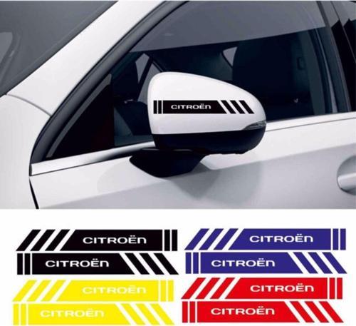Citroen Uyumlu Ayna Sticker Etiket Şerit 15cm