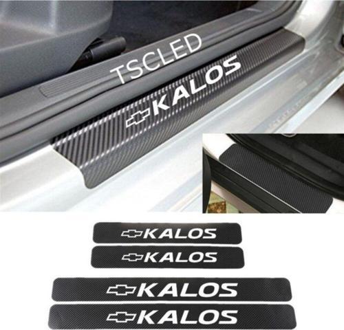 Chevrolet Kalos Karbon Kapı Eşiği Koruma Sticker (4lu Set)