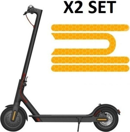Citymate Urban Uyumlu Scooter Reflektör Sticker Vida Yerleri