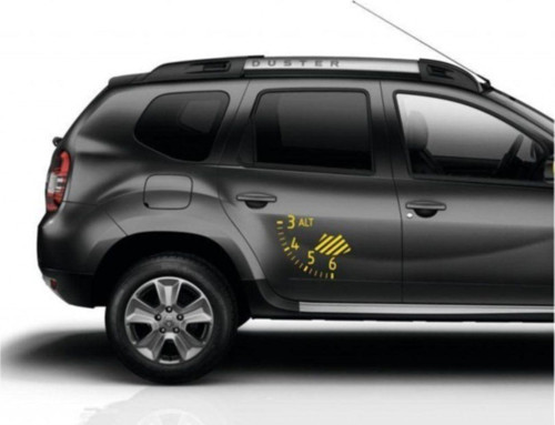 Dacia Duster Gösterge Kadran Sticker