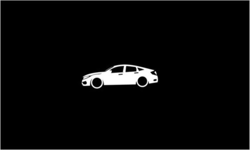 Civic Fc5 Basık Kasa Sticker Kelebek Cam Yapıştırması