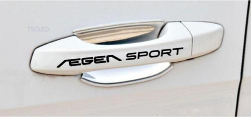 Fiat Egea Sport Kapı Kolu Ve Jant Sticker Seti 8 Adet
