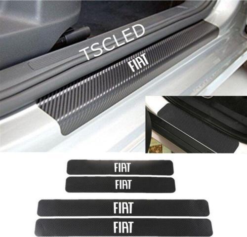 Fiat Karbon Kapı Eşiği Koruma Sticker (4lu Set)