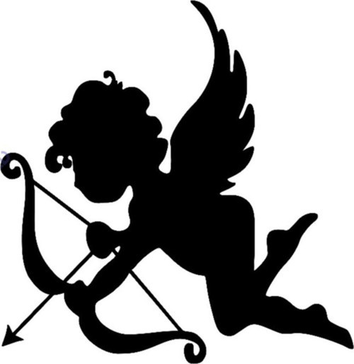 Eros Aşk Sticker Çıkartma 15cm