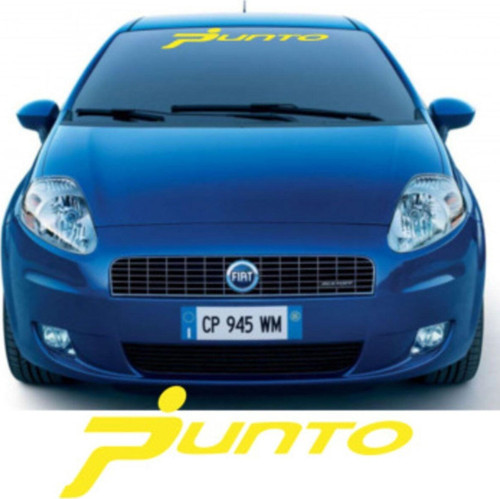 Fiat Punto Ön Cam Araba Sticker Yapıştırma 30CM En
