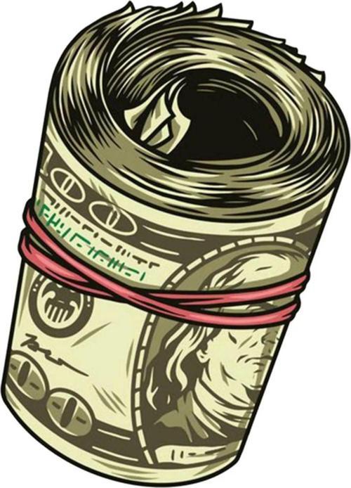 Dolar Balyası Oto, Motorsiklet, Araç, Laptop Sticker 19CM