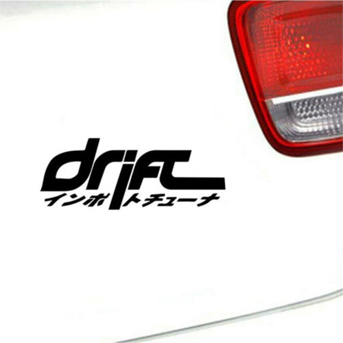 Drift Araba Sticker Oto Yapıştırması 2