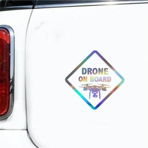 Drone On Board Çıkartması Araba Sticker 1