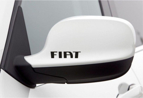 Fiat 2 Araba Yan Ayna Araç Sticker Yapıştırma 2Adet