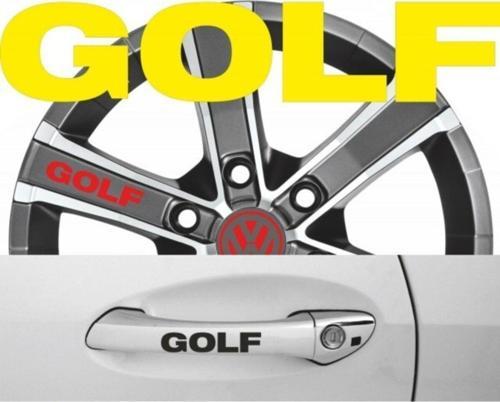 Golf Kalın Kapı Kolu Sticker Yapıştırma 8Adet