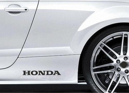 Honda Yapıştırma Marşpiyel Yazısı Sticker 2 Adet