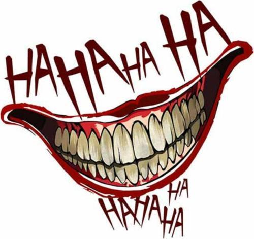 Graffiti Araba Stil Ha Ha Ha Sticker Etiket Yapıştırma 18cm