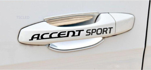 Hyundai Accent Era Sport Kapı Kolu Ve Jant Sticker Seti 8