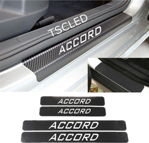 Hyundai Accord Karbon Kapı Eşiği Koruma Sticker (4lu Set)