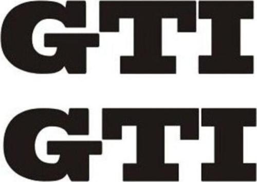 Gti Volkswagen Sticker Oto Yapıştırma